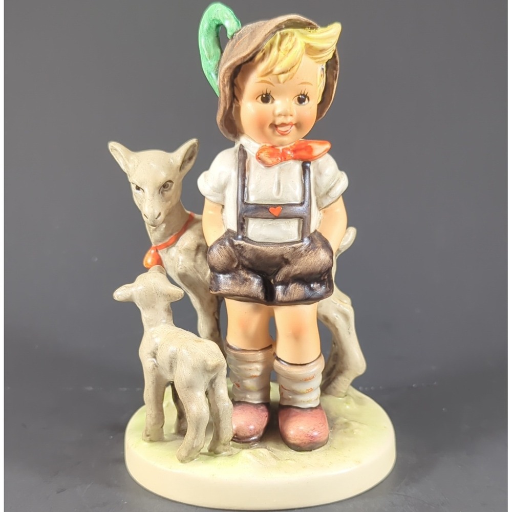 Goebel Hummel M.J. Hummel "Little Goat Herder" Porcelain Figurine 1988